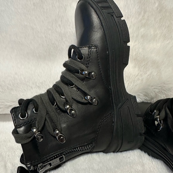 Leather boots Zara - Picture 4 of 10